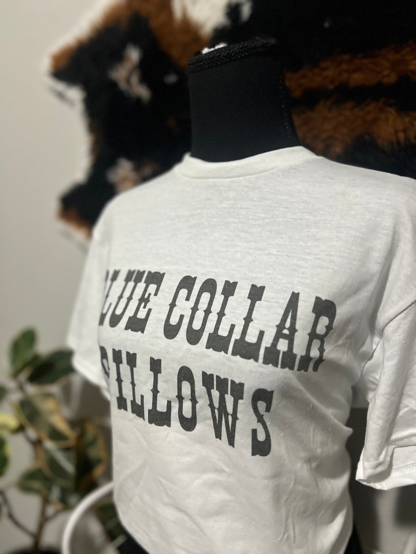 Blue Collar Pillows Tee