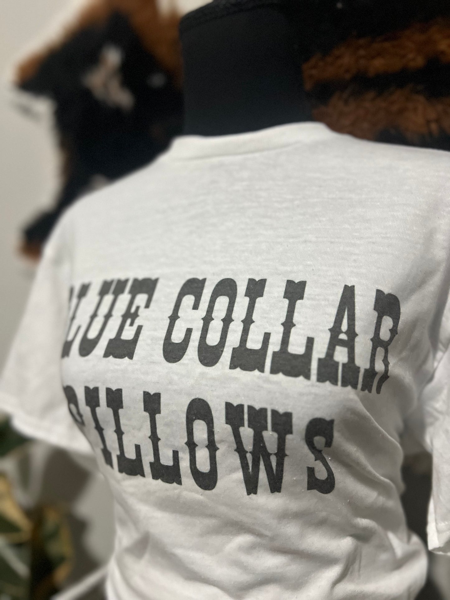 Blue Collar Pillows Tee