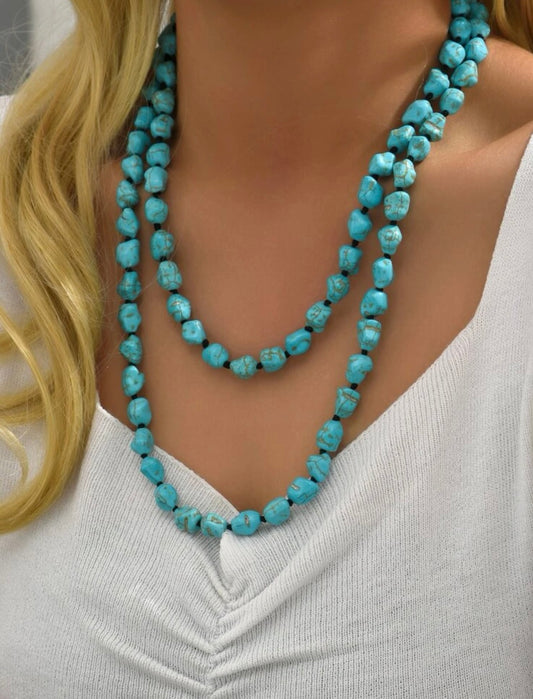 Cowboy Night Herd Extra Long Necklace