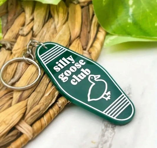 Silly Goose Club Key Chain